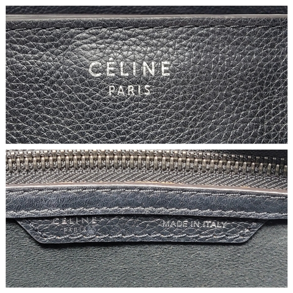 CELINE Micro Luggage Satchel Leather Calfskin Bag - Picture 9 of 11